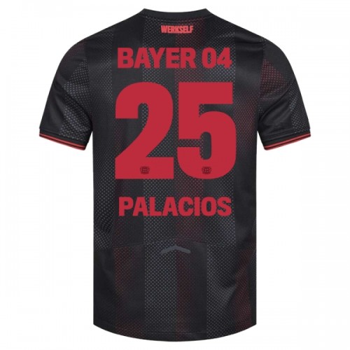 Camisola do Bayer 04 Leverkusen Exequiel Palacios 25 Equipamento Principal 2025-26 Camisola do Bayer 04 Leverkusen Exequiel Palacios 25 Equipamento Principal 2025-26